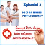 De ce să semnezi petiția SANITAS? Episodul 3.