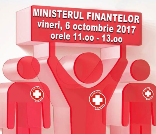 SANITAS pichetează, astăzi 06.10.2017, Ministerul Finanțelor Publice!