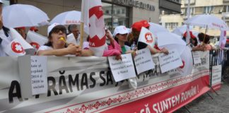 SANITAS pichetează Ministerul Sănătății, miercuri, 4 octombrie 2017, între orele 11.00 – 13.00!