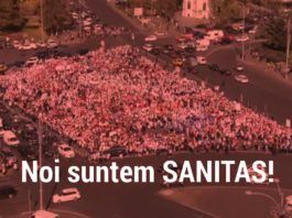Mulțumim tuturor membrilor SANITAS care au fost astăzi în București, pentru a susține drepturile angajaților din sănătate și asistență socială!