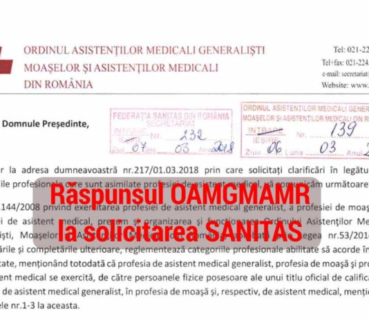 SANITAS are dreptate!