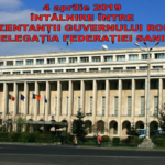 Comunicat: Astăzi, 4 aprilie, reprezentanții Guvernului României s-au întâlnit cu delegația Federației SANITAS din România