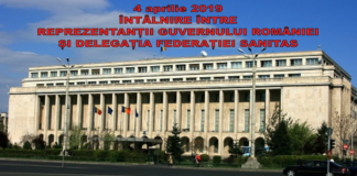 Comunicat: Astăzi, 4 aprilie, reprezentanții Guvernului României s-au întâlnit cu delegația Federației SANITAS din România