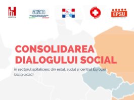 Consolidarea Dialogului Social în sectorul spitalicesc din estul, sudul și centrul Europei (2019-2020)