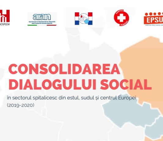 Consolidarea Dialogului Social în sectorul spitalicesc din estul, sudul și centrul Europei (2019-2020)