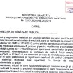 8 mai 2019: Reglementări privind acordarea sporurilor de condiții de muncă pentru statisticieni, registratori medicali, fiziokinetoterapeuți, kinetoterapeuți, profesori de cultură fizică medicală