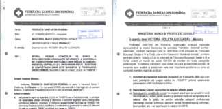 INFORMARE privind întâlnirea dintre Biroul Operativ al Federatiei Sanitas din Romania si doamna Violeta Alexandru – Ministrul Muncii și Justiției Sociale, din data de 03.12.2019