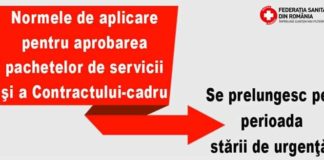ORDINUL ministrului Sănătății și al președintelui C.N.A.S. nr. 539/437 din 31 martie 2020