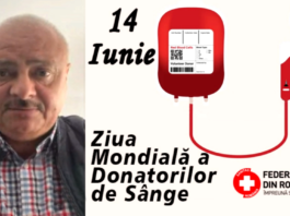 Mesajul preşedintelui Federației Sanitas, domnul Leonard Bărăscu, cu prilejul zilei internaționale a donatorului de sânge