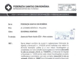 Adresa SANITAS referitoare la SPORUL AFERENT CONDIȚIILOR DE MUNCĂ
