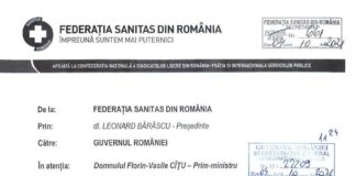 Adresa SANITAS referitoare la SPORUL AFERENT CONDIȚIILOR DE MUNCĂ
