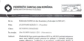 MEMORIUL Federației SANITAS
