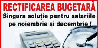 Sanitas cere noului guvern rectificare bugetară