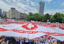 Astăzi, 15 iunie, 10.000 de membri SANITAS au cerut guvernanților să respecte legile pe care le-au votat!