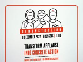 EPSU Press release: Europe’s health and care workers demand action over growing staff shortage crisis