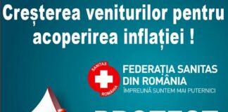 7 februarie 2023, a doua zi de protest SANITAS!