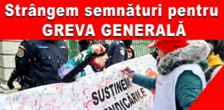 SANITAS a început strângerea de semnături pentru greva generală!