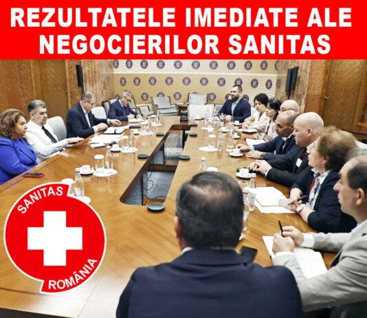 Comunicare publică: SANITAS A OBȚINUT CREȘTERI DE VENIT PENTRU TOATE CATEGORIILE DE SALARIAȚI PE CARE ÎI REPREZINTĂ!