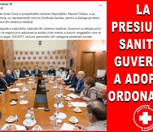 La presiunile SANITAS, salariile de bază prevăzute de Legea 153/2017 se aduc la nivelul anului 2022