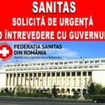 SANITAS solicită guvernului o întâlnire în regim de urgență pentru a clarifica măsurile pe care acesta intenționează să le adopte în vederea reducerii cheltuielilor bugetare!