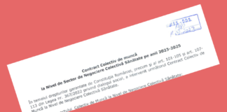 Contractul Colectiv de Muncă pentru sectorul Sănătate 2023-2025 a fost înregistrat