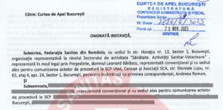 Am declanșat procesul împotriva Guvernului României!