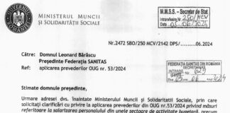 Personalul de suport și cel din cercetare din Sănătate și Asistență socială câștigă încă 10% la salariul de bază