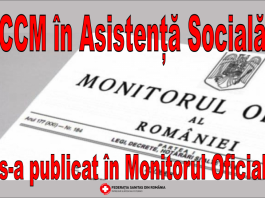 S-a publicat în M.O. primul Contract colectiv de muncă din Asistență socială