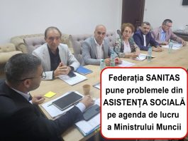 Sanitas pune problemele Asistenței sociale pe agenda ministrului Muncii