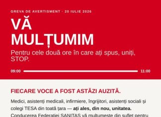 Comunicat de presă