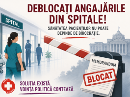 Deblocați angajările în spitale!