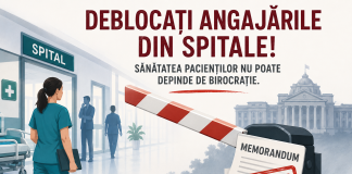 Deblocați angajările în spitale!