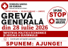 Federația SANITAS: Greva generală continuă!
