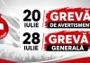 Federația SANITAS declanșează greva de avertisment în 20 iulie și greva generală pe termen nelimitat din 28 iulie