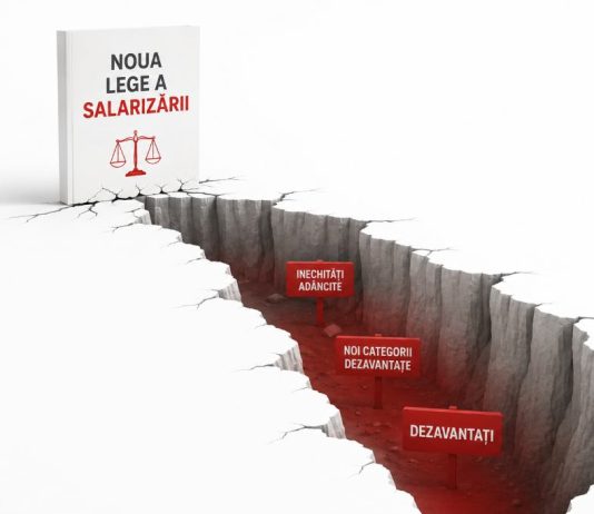 Comunicat de presă: Noua lege a salarizării nu repară inechitățile. Le adâncește și creează noi categorii de salariați dezavantajați