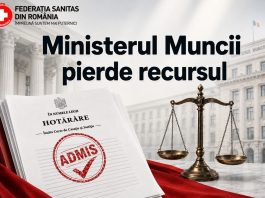 Ministerul Muncii pierde definitiv recursul în fața SANITAS