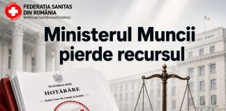 Ministerul Muncii pierde definitiv recursul în fața SANITAS