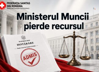 Ministerul Muncii pierde definitiv recursul în fața SANITAS