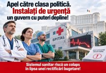 APEL către clasa politică!