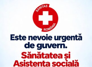 Apel SANITAS: ROMÂNIA NU MAI ARE TIMP DE PIERDUT!